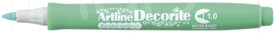 Pennarello Decorite, Marcatore a Punta Media, Tratto mm 1, Vari Colori e Confezioni, verde scuro