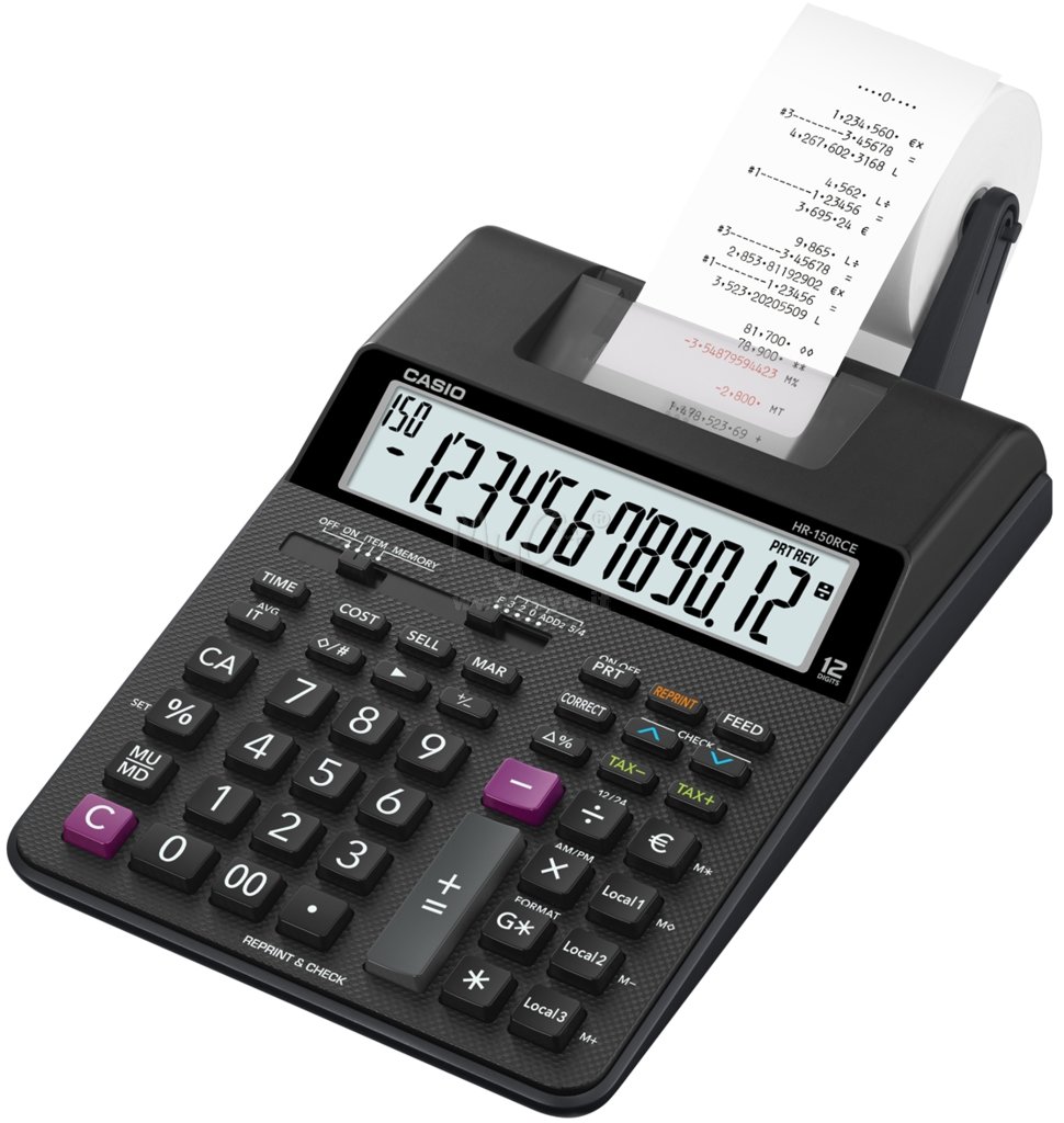 Calcolatrice da Tavolo, Modello HR-150RCE acquista in MyO S.p.a.  Cancelleria forniture per ufficio