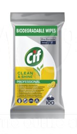Salviettine Multiuso Igienizzanti Biodegradabili Cif Professional, salviette imbevute