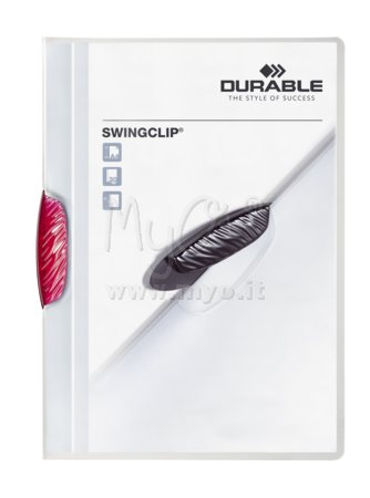 Cartella Swingclip® con Clip sul Dorso Disponibile in Più Colori