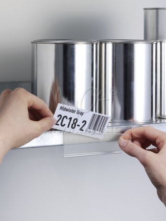 Porta Etichette Adesivo, Disponibile in Diversi Formati