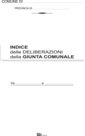 INDICE DELLE DELIBERE DI GIUNTA, 093353