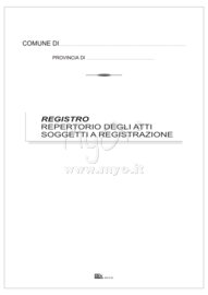 REPERTORIO DEGLI ATTI SOGGETTI A REGISTRAZIONE, 098869