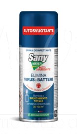Spray Autosvuotante Virucida e Battericida, PMC, ml 100, disinfettante PMC
