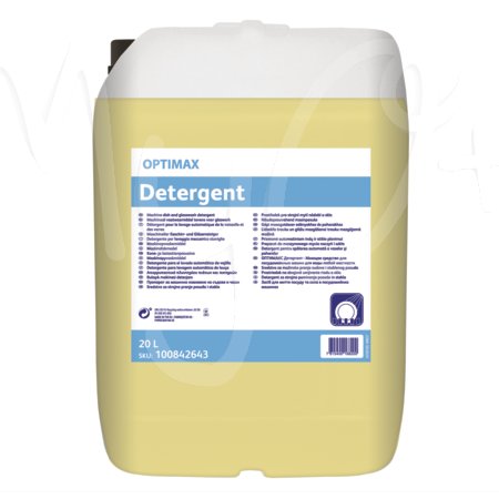 Detergente Lavastoviglie Acqua Medie Diversey Optimax