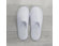 Pantofole in Spugna di Cotone Naturale, Imbustate Singolarmente, Colore Bianco