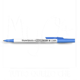 Penna a Sfera Kilometrico, Punta Media, Vari Colori,, blu