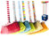 Scopa Colorata, con Decorazioni Assortite, scopa colorata