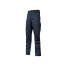 Pantalone da Lavoro in Cotone Elasticizzato Guapo, Blu