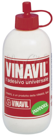 Colla Adesiva Vinilica Universale Inodore, Disponibile in Barattolo di Diverse Capacità