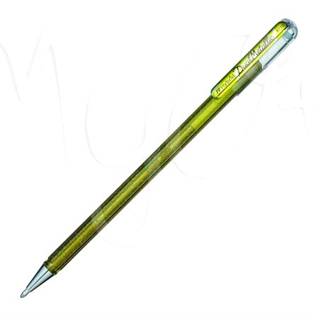 Hybrid Dual Metallic, Penna Glitterata Disponibile in Più Colori