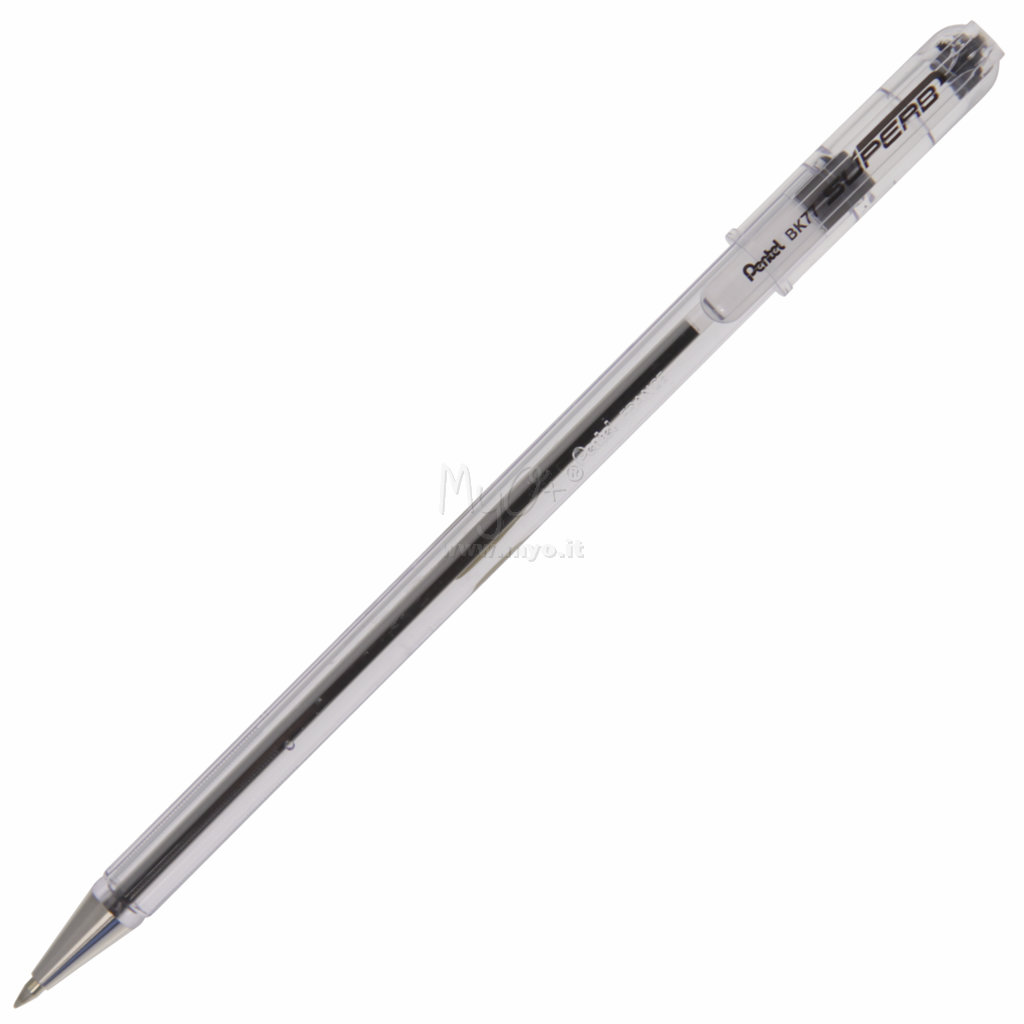 Penna a Sfera Superb BK 77, Stick, Punta Ultra Sottile 0,7 mm
