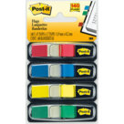 Post-it® Index Mini, 4 Blocchi, 12 x 43 mm, colori classici