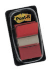 Post-it® Index, 25x43 mm, 50 Pezzi, Vari Colori, rosso
