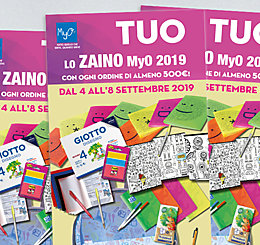 Promozione Zaino MyO settembre 2019