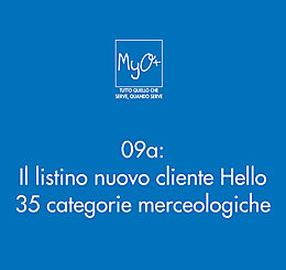 09a - Il listino nuovo cliente Hello - 35 categorie merceologiche